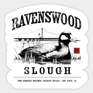 Coot City Ravenswood Sticker